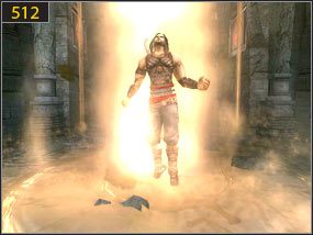 W momencie, gdy dotrzemy do wodospadu [511], jesteśmy bezpieczni - Więzienie - teraźniejszość | Tron i maska | Prince of Persia Dusza Wojownika - Prince of Persia: Dusza Wojownika - poradnik do gry