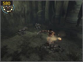 Ruszamy w drogę powrotną [579], gdzie czekają na nas krwiożercze stwory [580] - Sala tronowa - przeszłość | Twarz czasu | Prince of Persia Dusza Wojownika - Prince of Persia: Dusza Wojownika - poradnik do gry