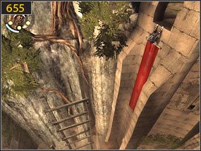 2 - Klif - przeszłość (1) | Ścieżka upiora piasku | Prince of Persia Dusza Wojownika - Prince of Persia: Dusza Wojownika - poradnik do gry