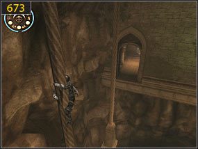 5 - Klif - przeszłość (2) | Ścieżka upiora piasku | Prince of Persia Dusza Wojownika - Prince of Persia: Dusza Wojownika - poradnik do gry