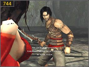 i docieramy do wielkiej areny [743], na której przyjdzie nam stoczyć ostatnia walkę [744] - Święte jaskinie - teraźniejszość | Śmierć księcia, Prawdziwy wojownik - Prince of Persia: Dusza Wojownika - poradnik do gry