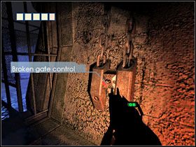 W ślepym zaułku będzie leżała brakująca część (Valve ) - 08 - The Pit | Solucja | Kroniki Riddicka Ucieczka z Butcher Bay - Kroniki Riddicka: Ucieczka z Butcher Bay - poradnik do gry