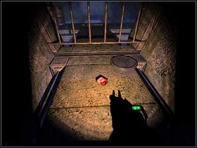 Przejdź przez most i wejdź do kolejnej części podziemia - 08 - The Pit | Solucja | Kroniki Riddicka Ucieczka z Butcher Bay - Kroniki Riddicka: Ucieczka z Butcher Bay - poradnik do gry