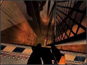 Teraz przejdź przez drzwi przed Tobą, aby dostać się do Cargo Transport - 23 - Mining Core (2) | Solucja | Kroniki Riddicka Ucieczka z Butcher Bay - Kroniki Riddicka: Ucieczka z Butcher Bay - poradnik do gry