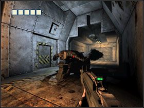 1 - 29 - Abandoned Equipment Center (2) | Solucja - Kroniki Riddicka: Ucieczka z Butcher Bay - poradnik do gry