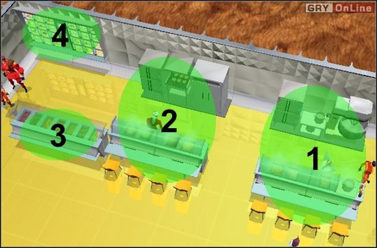 [1] Counter (Kuchnia) - koszt: 5000 $, energia: 0, gorąco: 0 - Evil Genius: Stołówka (Mess Hall) - koszt, porady - Evil Genius - poradnik do gry