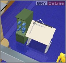 Powyższy obrazek przedstawia plany umieszczone w prywatnej siedzibie - Evil Genius: Engine Construction, Wyspa 2 Rozdział 8 solucja - Evil Genius - poradnik do gry