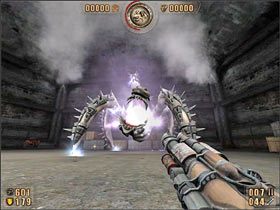 Teraz należy jeszcze przygotować pająka na spotkanie z pociskiem artyleryjskim - 6.4 Pentagon | Painkiller Battle Out of Hell - Painkiller: Battle Out of Hell - poradnik do gry