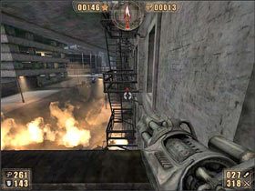 Znów teren oczyszczony i miejsce zapisu ujawnione - 6.5 Wymarłe Miasto cz.2 | Painkiller Battle Out of Hell - Painkiller: Battle Out of Hell - poradnik do gry