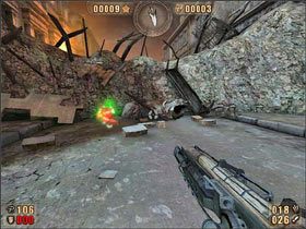 Zaczynamy na ulicy, otoczeni przez ruiny miasta - 6.6 Leningrad cz.1 | Painkiller Battle Out of Hell - Painkiller: Battle Out of Hell - poradnik do gry