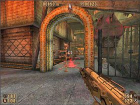 Robimy z nimi to, co z zazwyczaj, a potem zgodnie z tradycją przetrząsamy okolicę zbierając dobra: amunicję i złoto, które zostaje po zniszczeniu beczek oraz zbroję - 6.2 Smutne Miasteczko cz.2 | Painkiller Battle Out of Hell - Painkiller: Battle Out of Hell - poradnik do gry