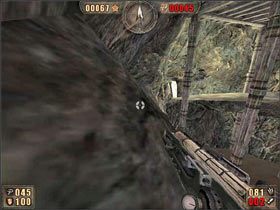 Teraz skacząc z belki na belkę zbieramy złote przedmioty - 6.8 Podziemia cz.3 | Painkiller Battle Out of Hell - Painkiller: Battle Out of Hell - poradnik do gry