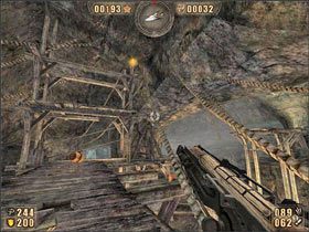 Docieramy do drabiny prowadzącej na pierwszy poziom - 6.8 Podziemia cz.8 | Painkiller Battle Out of Hell - Painkiller: Battle Out of Hell - poradnik do gry