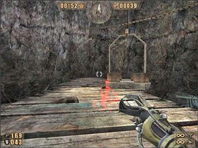 Skacząc po linie docieramy do celu - 6.9 Jaskinia cz.8 | Painkiller Battle Out of Hell - Painkiller: Battle Out of Hell - poradnik do gry