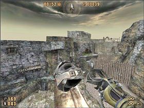 Tym razem jest tu miejsce zapisu i winda - 6.9 Jaskinia cz.8 | Painkiller Battle Out of Hell - Painkiller: Battle Out of Hell - poradnik do gry