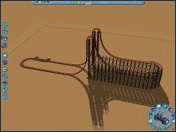 Twin Thunder - Atrakcje RollerCoastery (1) | Obiekty w RollerCoaster Tycoon 3 - RollerCoaster Tycoon 3 - poradnik do gry