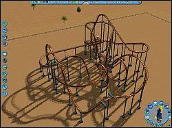 Rolling Thunder - Atrakcje RollerCoastery (1) | Obiekty w RollerCoaster Tycoon 3 - RollerCoaster Tycoon 3 - poradnik do gry