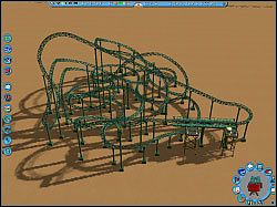 Neptunes Knot - Atrakcje RollerCoastery (2) | Obiekty w RollerCoaster Tycoon 3 - RollerCoaster Tycoon 3 - poradnik do gry