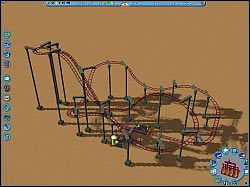 Hanging Terror - Atrakcje RollerCoastery (2) | Obiekty w RollerCoaster Tycoon 3 - RollerCoaster Tycoon 3 - poradnik do gry