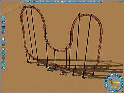 The Dip - Atrakcje RollerCoastery (2) | Obiekty w RollerCoaster Tycoon 3 - RollerCoaster Tycoon 3 - poradnik do gry