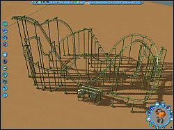 The Squeezer - Atrakcje RollerCoastery (3) | Obiekty w RollerCoaster Tycoon 3 - RollerCoaster Tycoon 3 - poradnik do gry