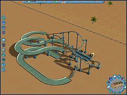 Wet n Wild Boats - Atrakcje RollerCoastery (6) | Obiekty w RollerCoaster Tycoon 3 - RollerCoaster Tycoon 3 - poradnik do gry