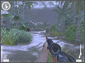 Pozostało Wam teraz ostatnie miejsce do zlikwidowania, czyli obsługa dwóch karabinów - Atol Makin (2) | Kampania 2 | Medal of Honor Wojna na Pacyfiku - Medal of Honor: Wojna na Pacyfiku - poradnik do gry