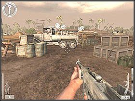 Po krótkiej naradzie macie udać się na lotnisko - Guadalcanal (2) | Kampania 3 | Medal of Honor Wojna na Pacyfiku - Medal of Honor: Wojna na Pacyfiku - poradnik do gry