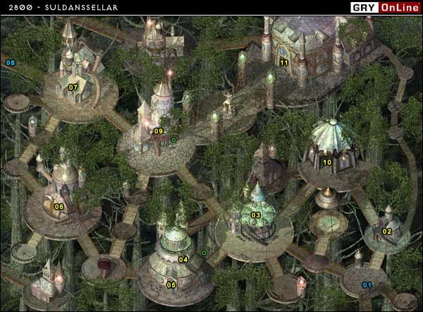 Dostajemy się tu gdy dostarczymy Elhanowi w Wyjściu z Podmroku Lanthorn i przejdziemy przez odnalezione dzięki temu przejście w Lasach Thetyru - 2800 - Suldanessellar | Baldurs Gate II Cienie Amn - Baldurs Gate II: Cienie Amn - poradnik do gry