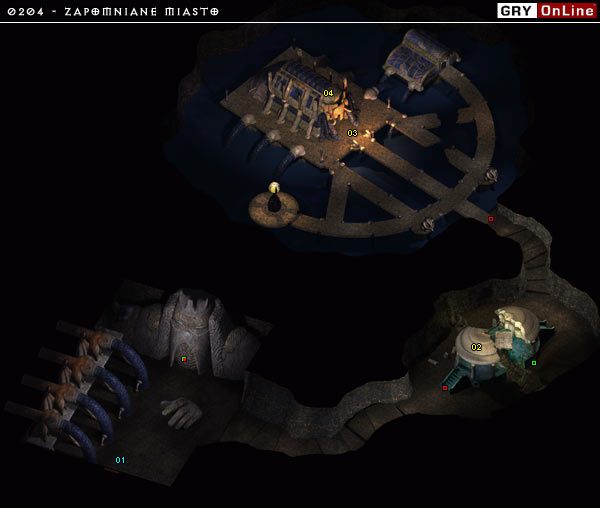 Lokację tą odwiedzamy aby odzyskać Część Różki Szczelinowej którą będziemy mogli pokonać Niewidzące Oko - 0204 - Zapomniane Miasto | Baldurs Gate II Cienie Amn - Baldurs Gate II: Cienie Amn - poradnik do gry