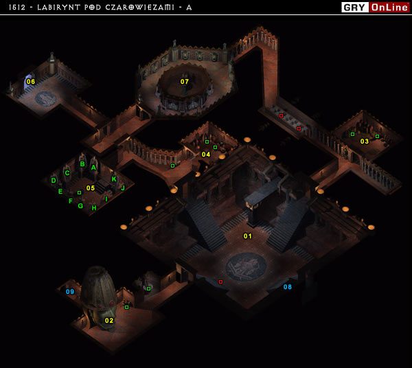 Do labiryntu trafiamy dzięki Bodhi która ma zamiar zabawić się naszym kosztem i poddać nas próbie polegającej na tym czy będziemy w stanie wydostać się z labiryntu - 1512 - Labirynt Pod Czarowięzami A | Baldurs Gate II Cienie Amn - Baldurs Gate II: Cienie Amn - poradnik do gry