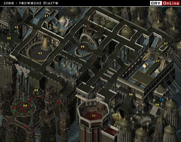 Do Podwodnego Miasta trafiamy gdy zaufamy w Przytułku Czarowięzy Saemonowi i popłyniemy z nim na stały ląd - 2300 - Podwodne miasto | Baldurs Gate II Cienie Amn - Baldurs Gate II: Cienie Amn - poradnik do gry