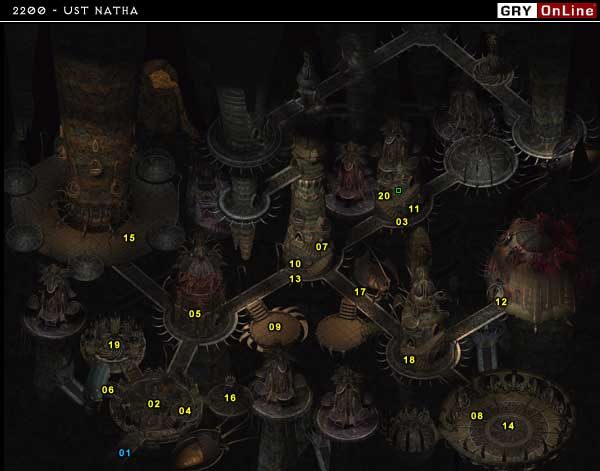 Do lokacji tej trafiamy z 2100 - Podmrok - 2200 - Ust Natha | Baldurs Gate II Cienie Amn - Baldurs Gate II: Cienie Amn - poradnik do gry