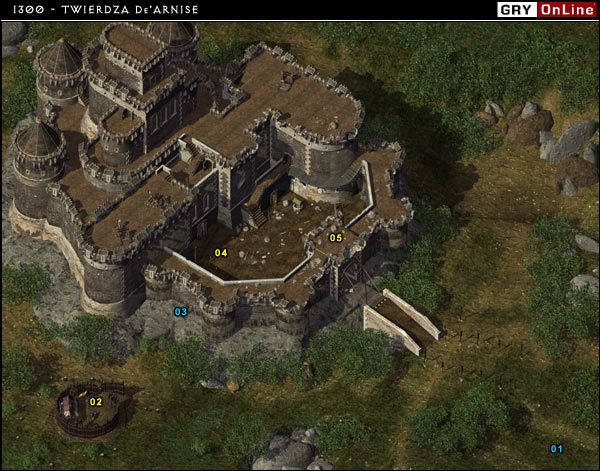 Do Twierdzy deArnise trafiamy w związku z zadaniem które dostaniemy od Nali (w Zajeździe Miedziany Diadem w Slumsach) - 1300 - Twierdza deArnise | Baldurs Gate II Cienie Amn - Baldurs Gate II: Cienie Amn - poradnik do gry