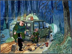 Teraz przejdź na skrzyżowanie, a stamtąd skręć do domu Kowala - Akt 2 (cz.1) Chłopaki nie płaczą - Chłopaki nie płaczą - poradnik do gry