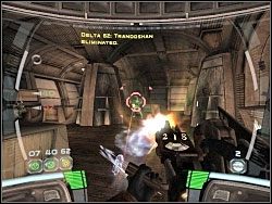 Poziom skończysz zaraz po pokonaniu twardziela z szybkostrzelnym karabinem - The Gauntlet - Kampania III - Star Wars: Republic Commando - poradnik do gry
