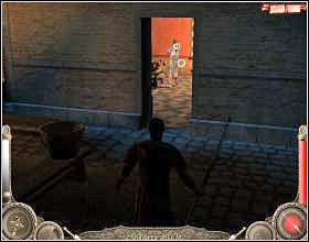 Przejdź przez budynek, dzięki czemu znajdziesz się na placu - Misja 4 (cz.1) | Augustus W służbie Cezara - Augustus: W służbie Cezara - poradnik do gry