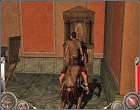 Skręć w korytarzu w prawo i idź tak długo, aż wyjdziesz na dziedziniec - Misja 6 (cz.1) | Augustus W służbie Cezara - Augustus: W służbie Cezara - poradnik do gry