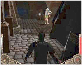 Rusz w głąb ogrodu, trzymając się lewej ściany budynku - Misja 11 (cz.1) | Augustus W służbie Cezara - Augustus: W służbie Cezara - poradnik do gry