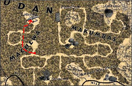 1 - [AKT II] Mapa Afryki - Jak rozpętałem II wojnę światową ... - poradnik do gry