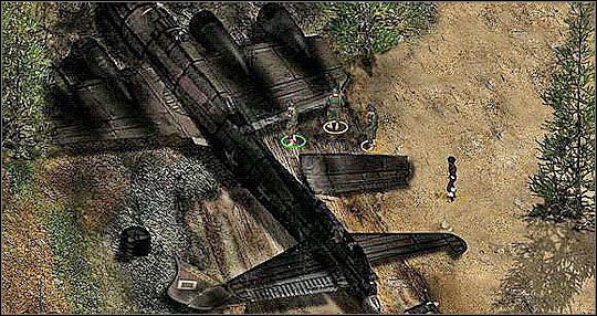 Teraz musisz udać się do wraku samolotu, z którego musisz zabrać narty - [AKT III] cz.1 - Jak rozpętałem II wojnę światową ... - poradnik do gry