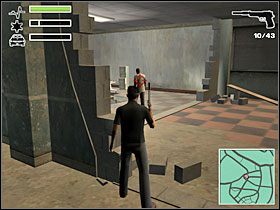 Po krótkiej scence zostaniesz zauważony i będziesz musiał wywalczyć sobie drogę na zewnątrz - Misja 1 - Surveillance | Istambuł Driver 3 - Driver 3 - poradnik do gry