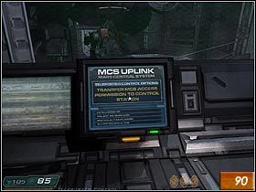 Przyglądnij się aktywnemu panelowi (#90), a następnie uruchom go - Phobos Labs - Sector 1 cz.1 | Doom 3 Resurrection of Evil - Doom 3: Resurrection of Evil - poradnik do gry