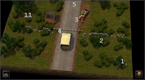 Uwaga: misja ta, choć podobna do tej z kampanii Osi, nieco się od niej różni - [Alianci] (Północna Anglia) Magazyn Organizacji (1) | Silent Storm - Silent Storm - poradnik do gry