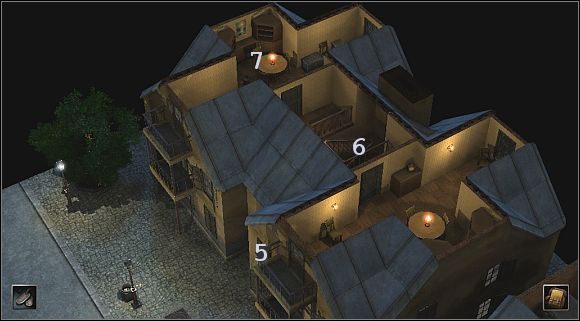 Pozbądź się najpierw pilnujących domu Niemców, a następnie wespnij po schodach (6 ) na poddasze - [Alianci] (Brandenburgia) Niemieckie miasto | Silent Storm - Silent Storm - poradnik do gry