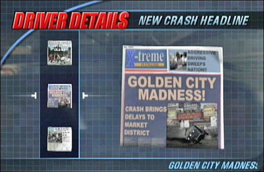 2 - Nagłówki w gazetach cz.2 | Kolekcje i nagrody | Burnout 3 Takedown - Burnout 3: Takedown - poradnik do gry