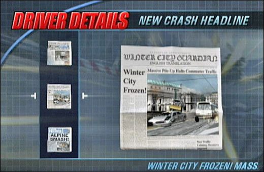 4 - Nagłówki w gazetach cz.3 | Kolekcje i nagrody | Burnout 3 Takedown - Burnout 3: Takedown - poradnik do gry