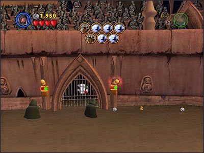 Użyj Mocy na przełącznikach widocznych na screenie, na prawo od miejsca uwięzienia Padme - [E2] Chapter 3 - Kanistry 1-5 - LEGO Star Wars - poradnik do gry