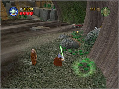 Musisz wyeliminować dwóch dowódców droidów, stojących po przeciwległej stronie bagna - [E3] Chapter 4 - Defense of Kashyyyk - LEGO Star Wars - poradnik do gry