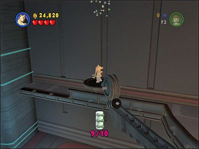 Po wyłączeniu czerwonych pól siłowych w #9 przełącz pozostałe 3 dźwignie tak samo, jak poprzednie - [E3] Chapter 5 - Kanistry 8-10 - LEGO Star Wars - poradnik do gry